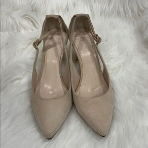 Cole Haan suede Nude Pointed Toe Grand OS Heels 6